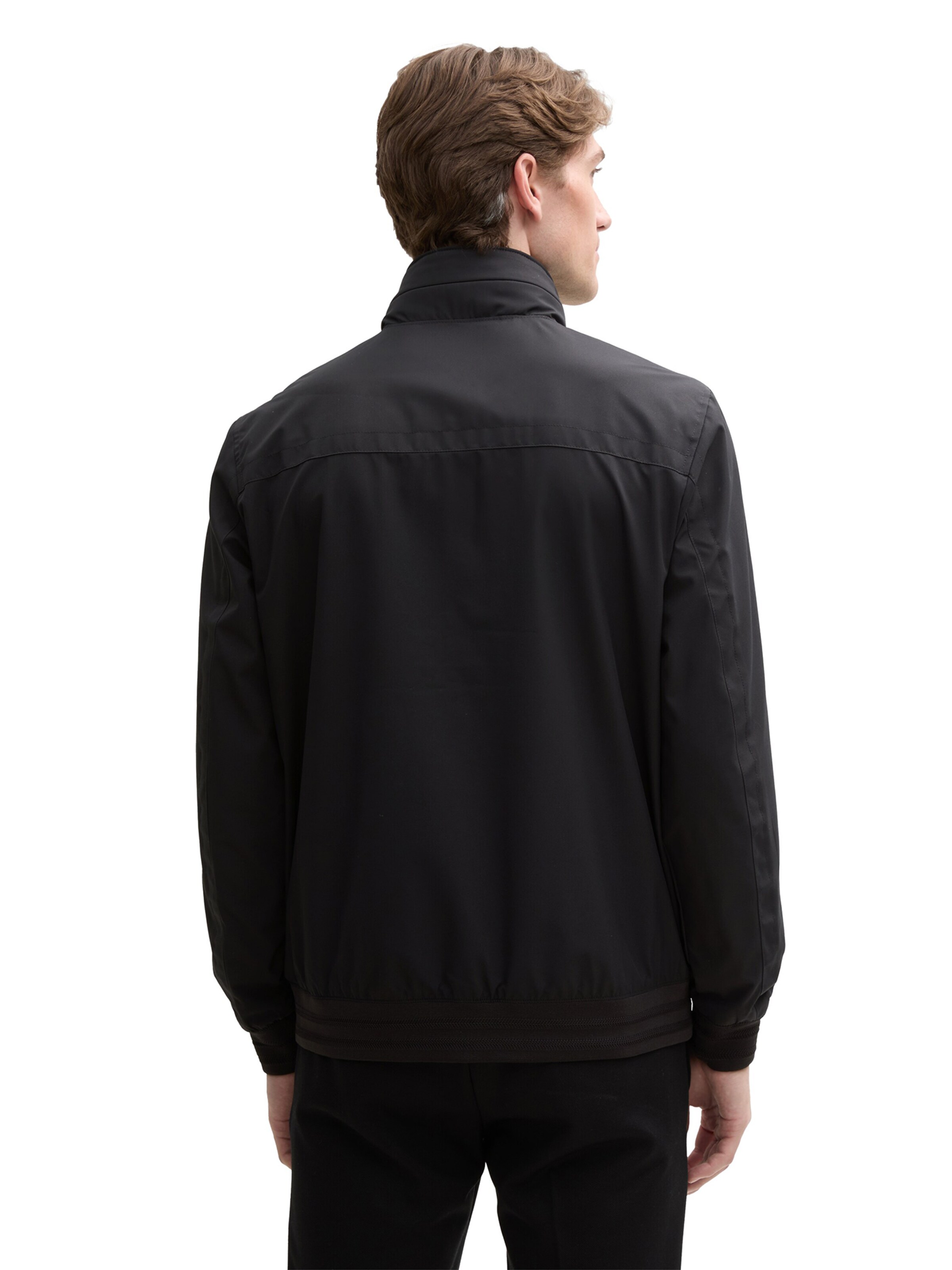 TOM TAILOR Jacke in Schwarz
