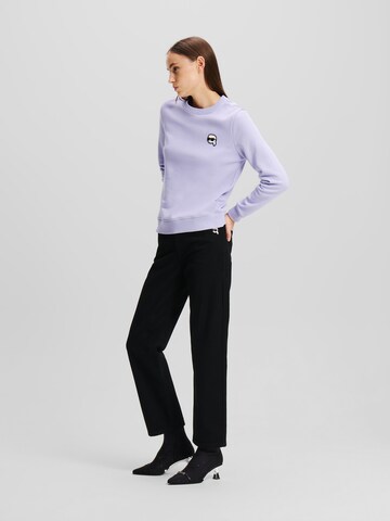 Karl Lagerfeld - Sudadera 'Ikonik 2.0' en lila