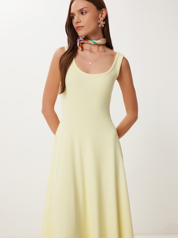 Happiness İstanbul Šaty - Žltá