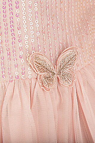 happy girls Dress in Pink