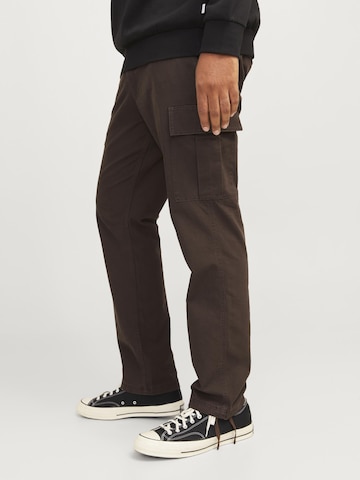 Jack & Jones Plus Loosefit Cargobukser i brun
