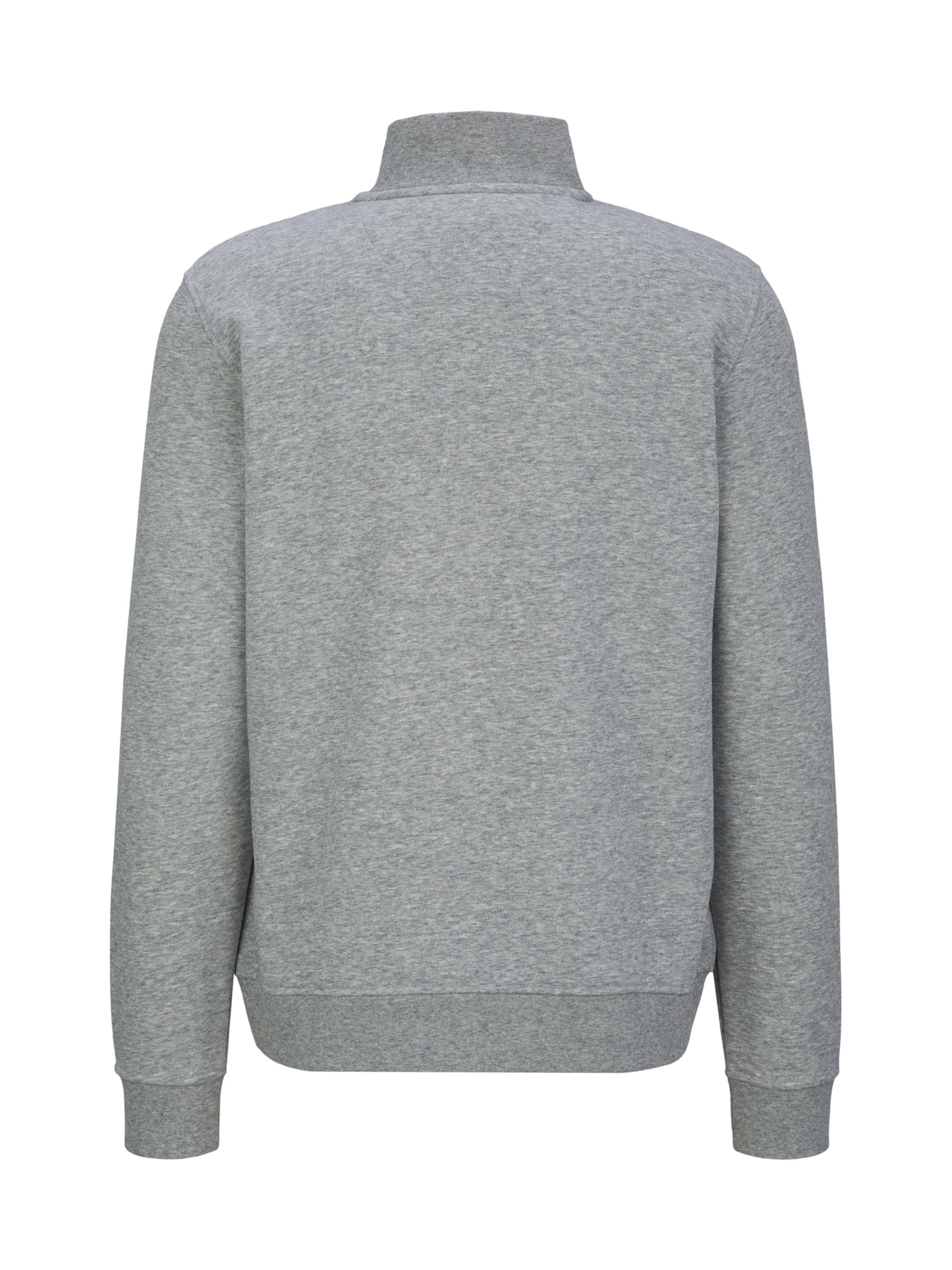 19V69 ITALIA Sweatshirt ' Orazio ' in Grijs: terug