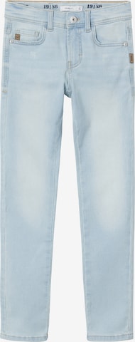 NAME IT Slimfit Jeans 'Theo' i blå: forside