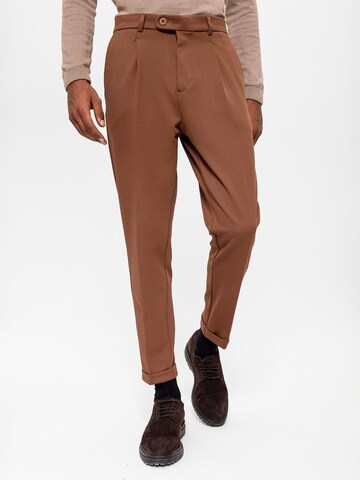 Regular Pantalon Antioch en marron