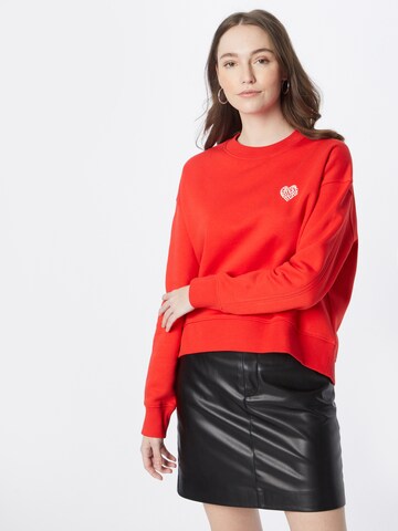 ESPRIT Sweatshirt in Red: front