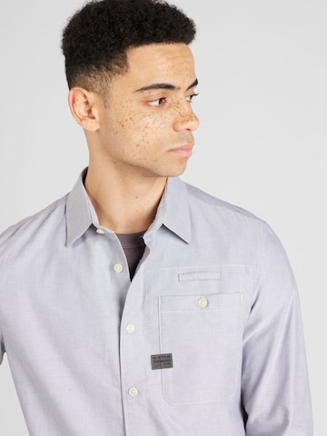 G-Star RAW - Ajuste estrecho Camisa 'Bristum' en gris