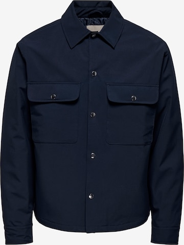 Only & SonsPrijelazna jakna 'ONSDAVID' - plava boja: prednji dio