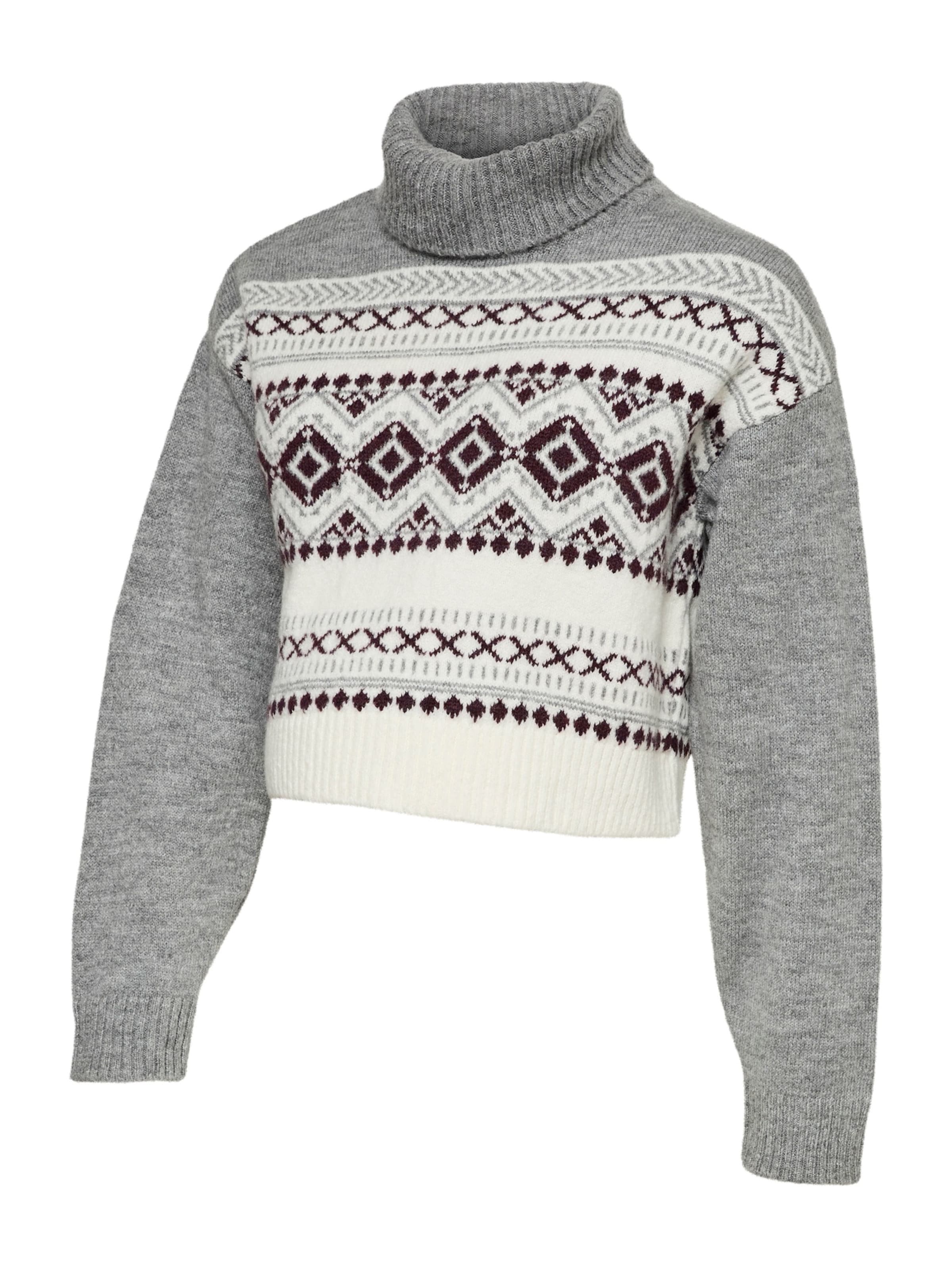 Pull-over 'MLSiggi' MAMALICIOUS en gris : devant