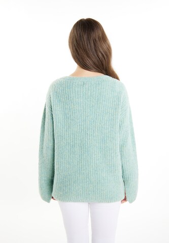 usha WHITE LABEL - Pullover 'Lynnea' em verde