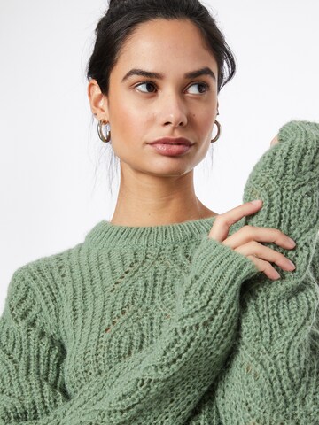 PIECES Sweater 'KASSANDRA' in Green