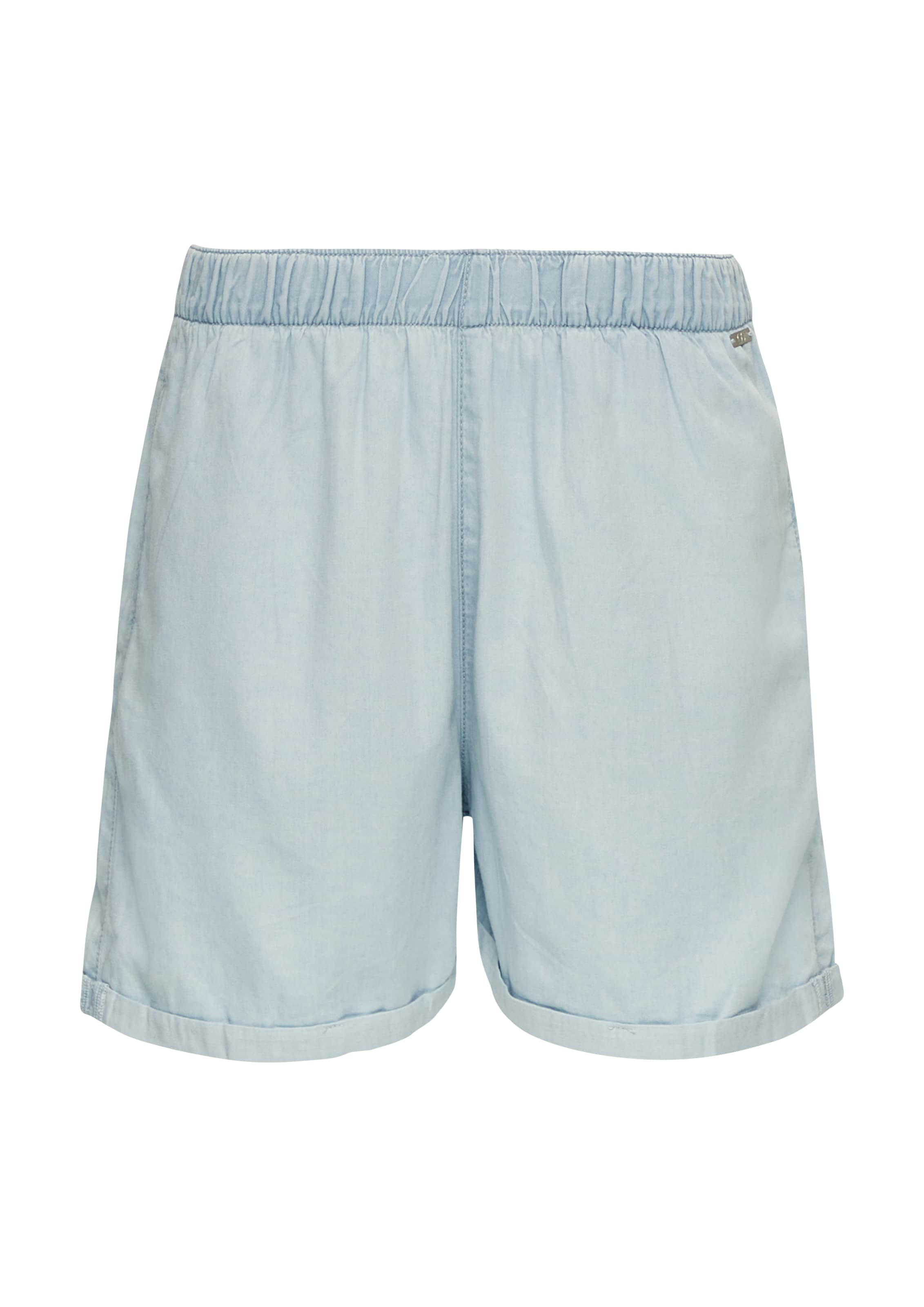 Wide Leg Pantalon QS en bleu : devant