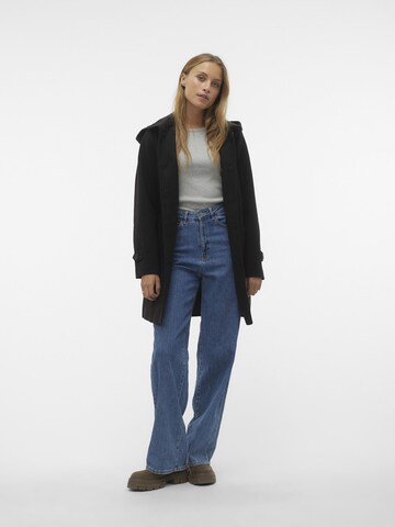 VERO MODA Between-Seasons Coat 'CHELSEA' in Black