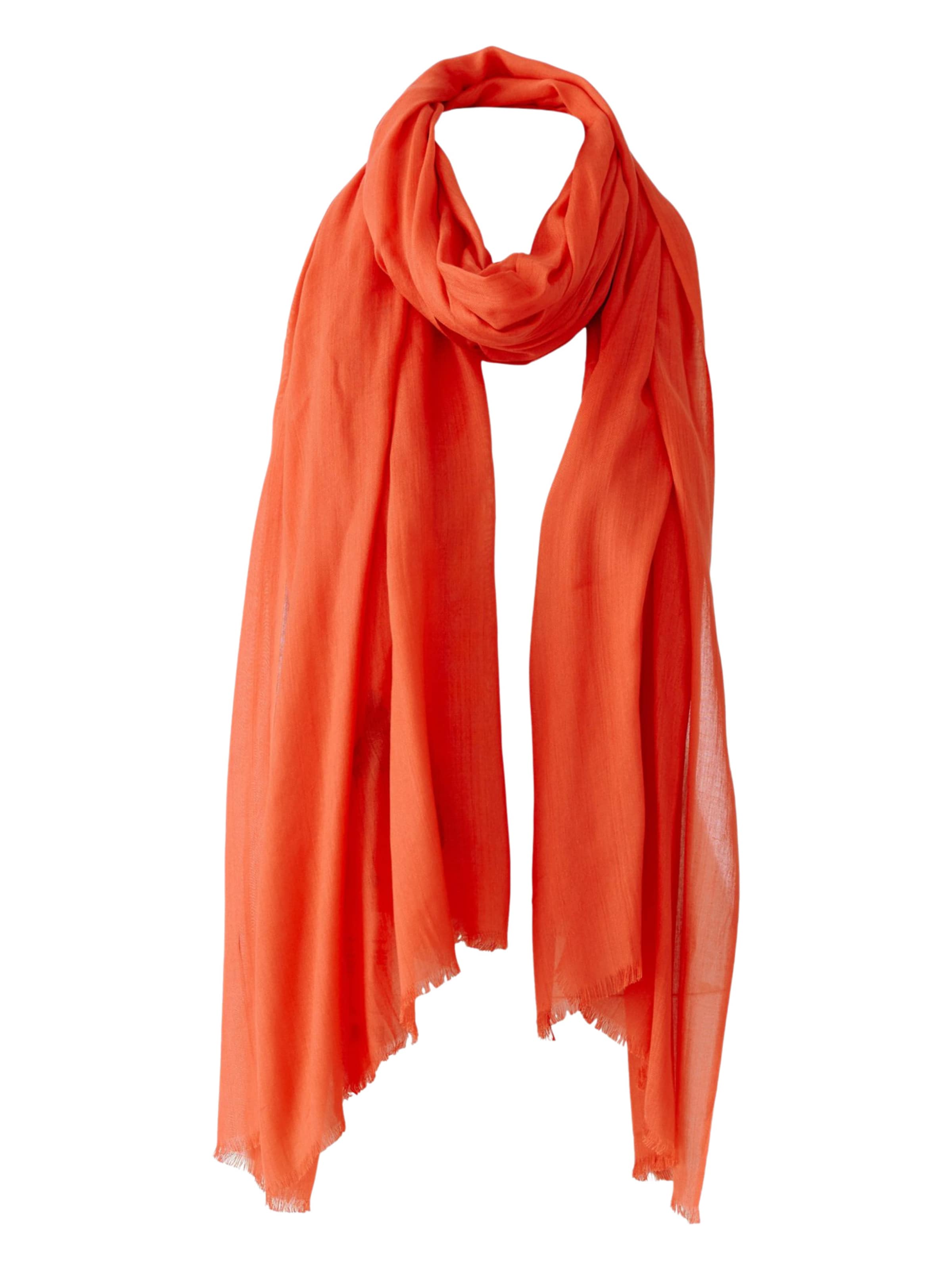 OUI Scarf in Orange: front