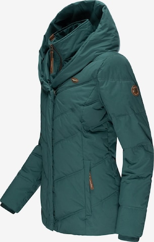 Ragwear Winter Jacket 'Natesa' in Green