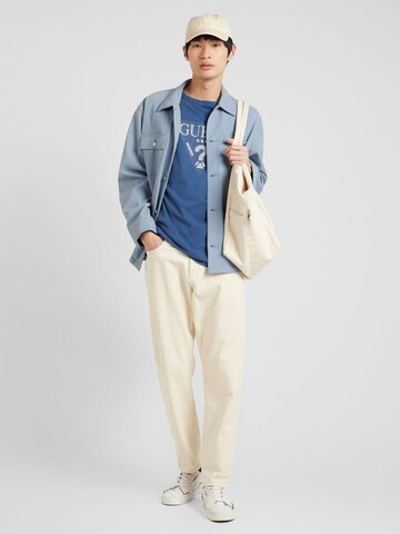 GUESS T-Shirt in Blau