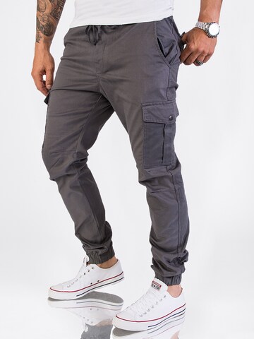 Rock Creek Tapered Cargohose in Grau