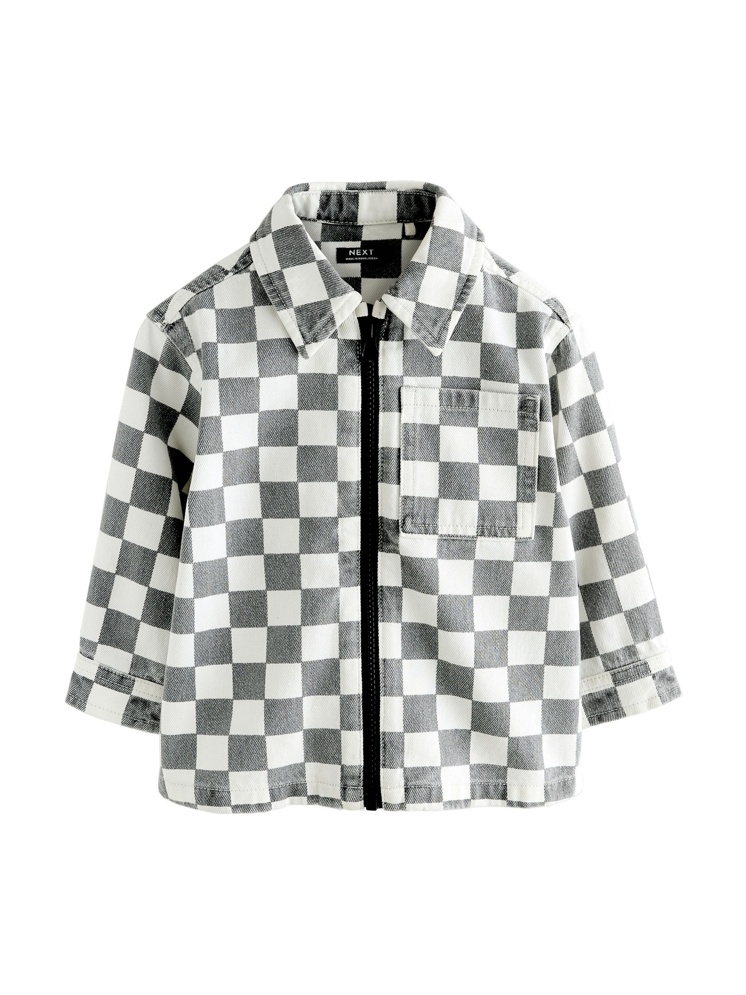 Veste mi-saison Next en gris : devant