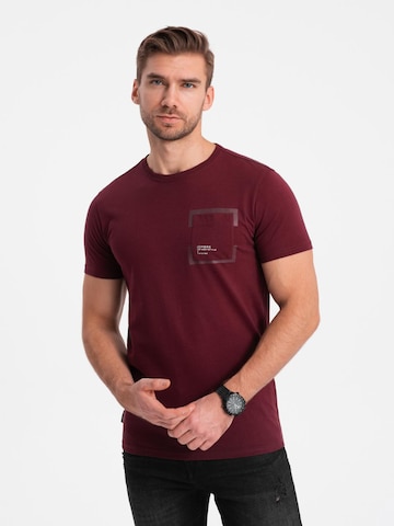 Ombre Shirt in Red