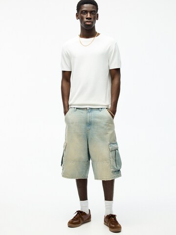 Pull-over Pull&Bear en blanc