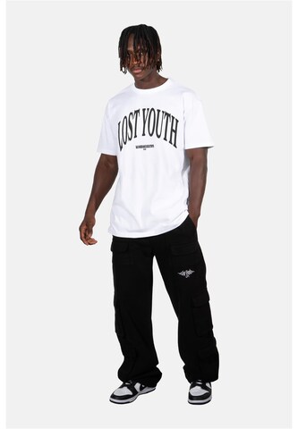 Tricou 'Classic V.1' de la Lost Youth pe alb