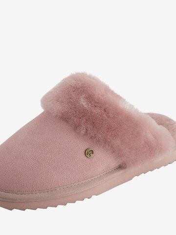 Warmbat Huisschoenen 'Flurry' in Roze