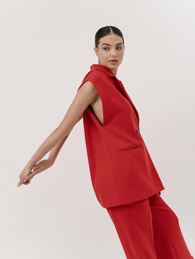 Liemenė 'Spice It Up' iš 4TAILORS, spalva – raudona, Prekių apžvalga