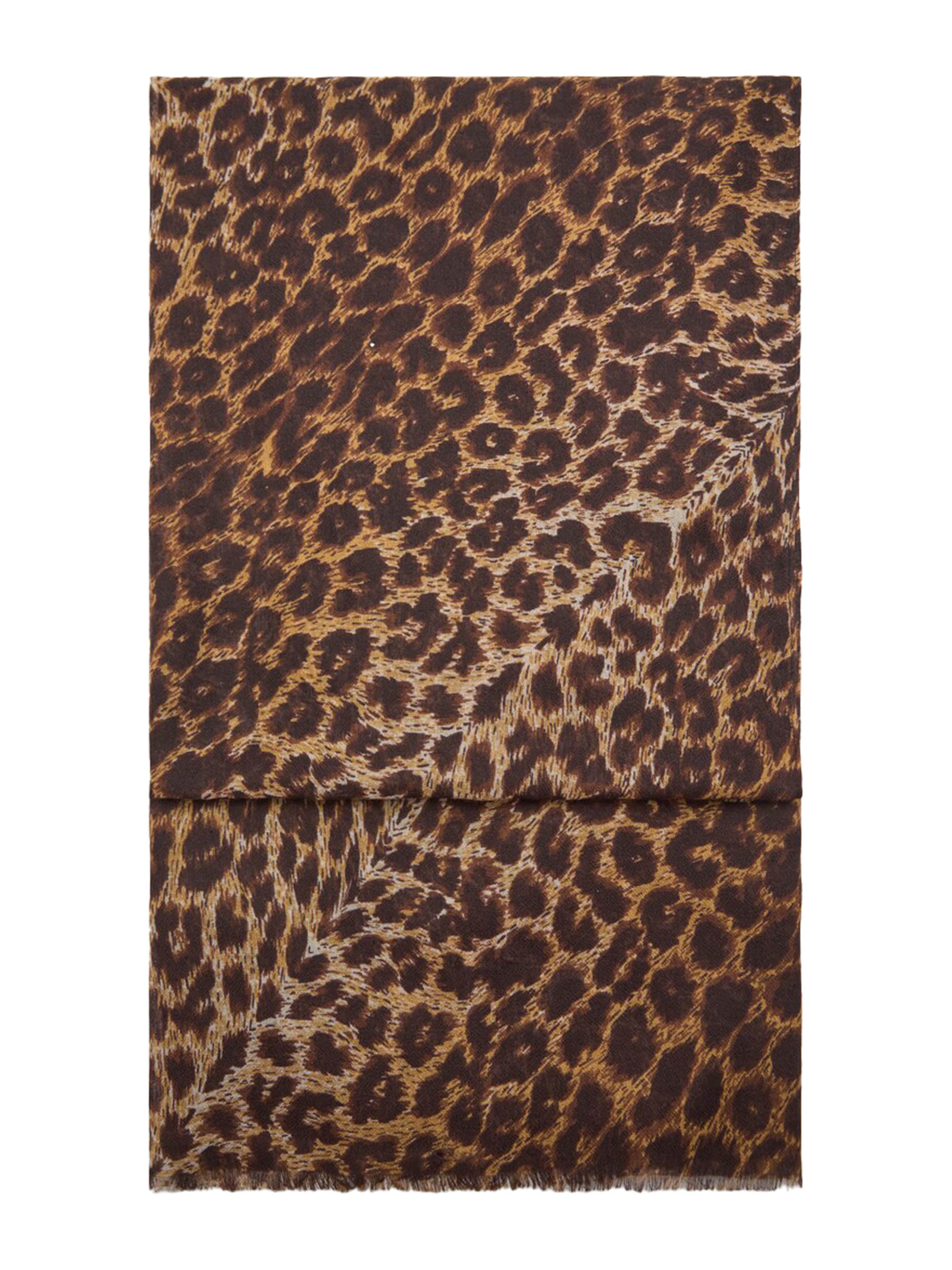 MANGO Doek 'LEON' in de kleur Bruin / Zwart, Productweergave