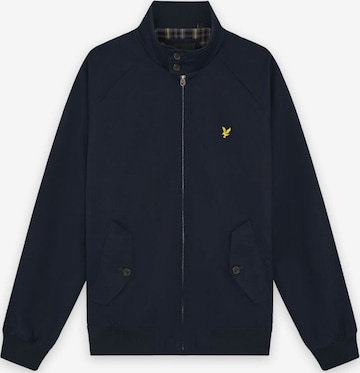 Veste mi-saison 'Harrington' Lyle & Scott en bleu : devant