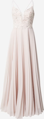 Unique Suknia wieczorowa w kolorze beżowy: przód