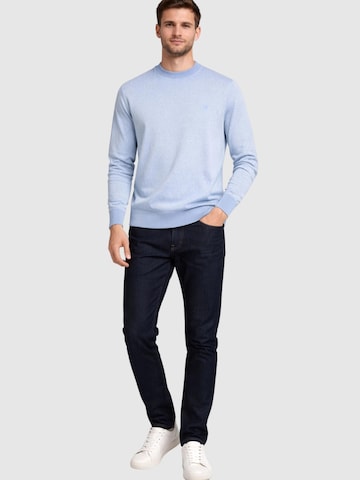 JACK & JONES Pullover '12293598'‌‌‌‌‌‌‌ in Blau
