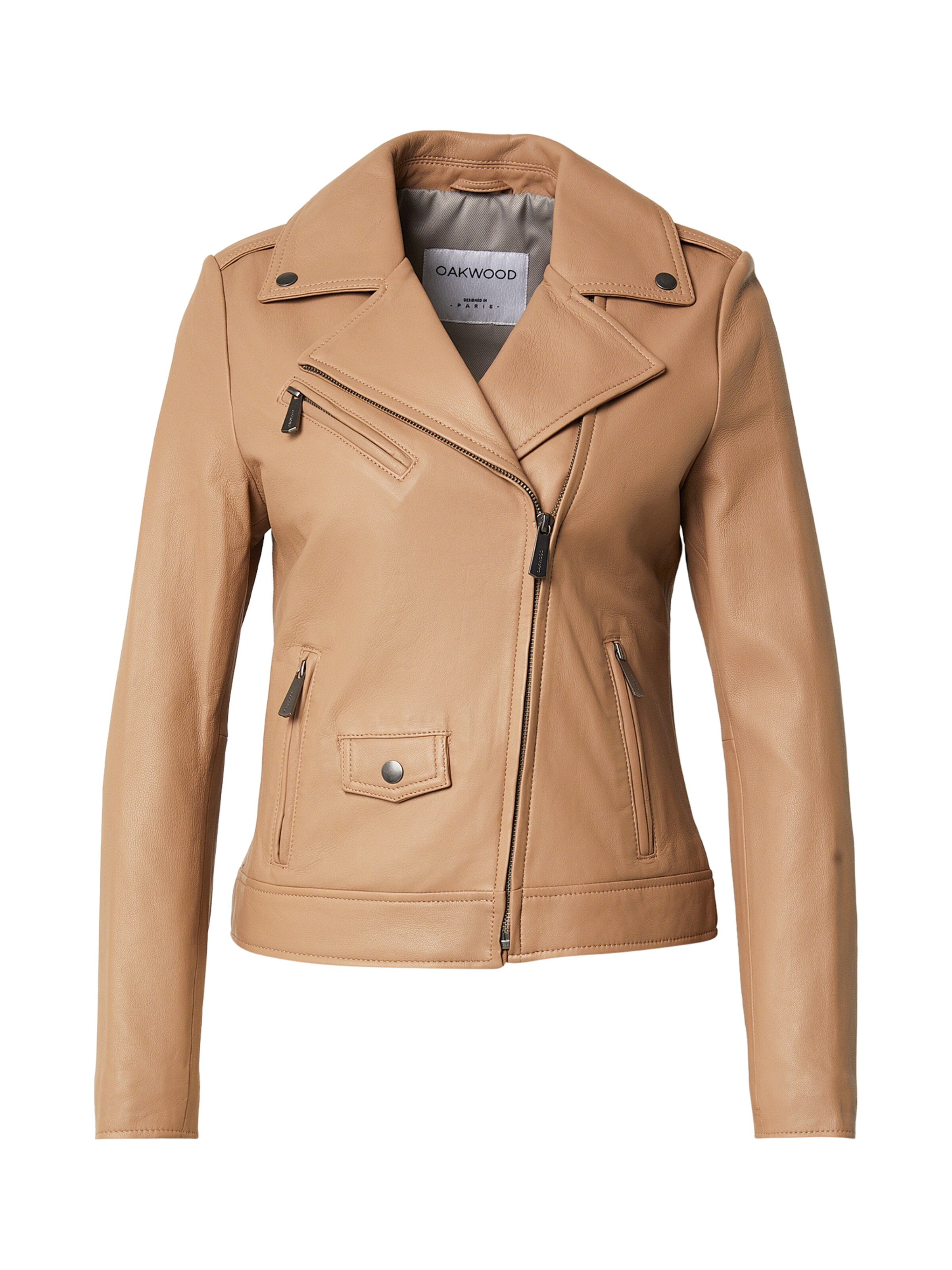 OAKWOOD Демисезонная куртка 'SAMBA' в Коричневый: спереди