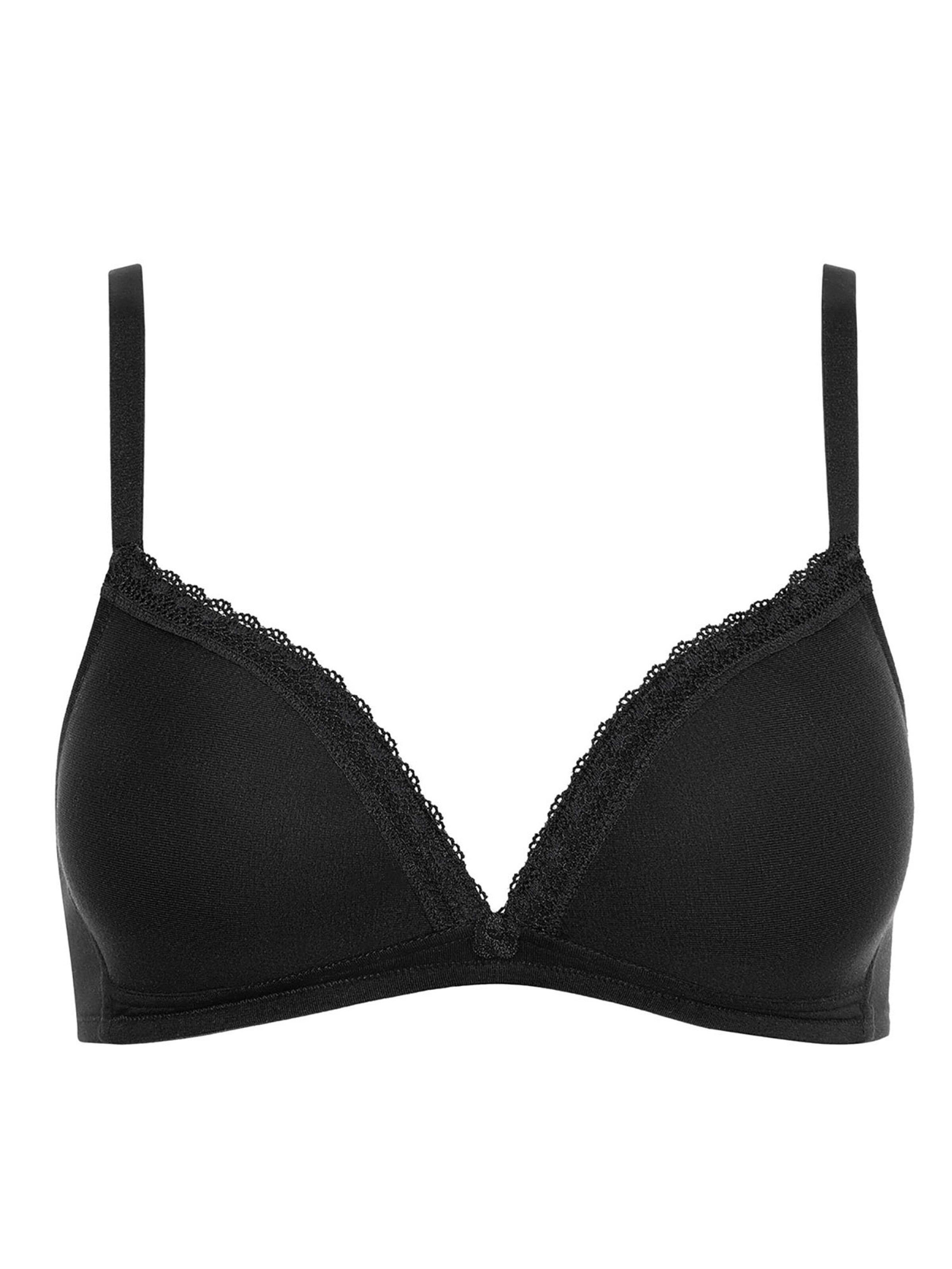 Lisca Triangle Bra 'Ines' in Black