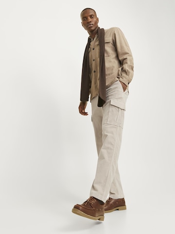 JACK & JONES Regular Cargobroek in Grijs