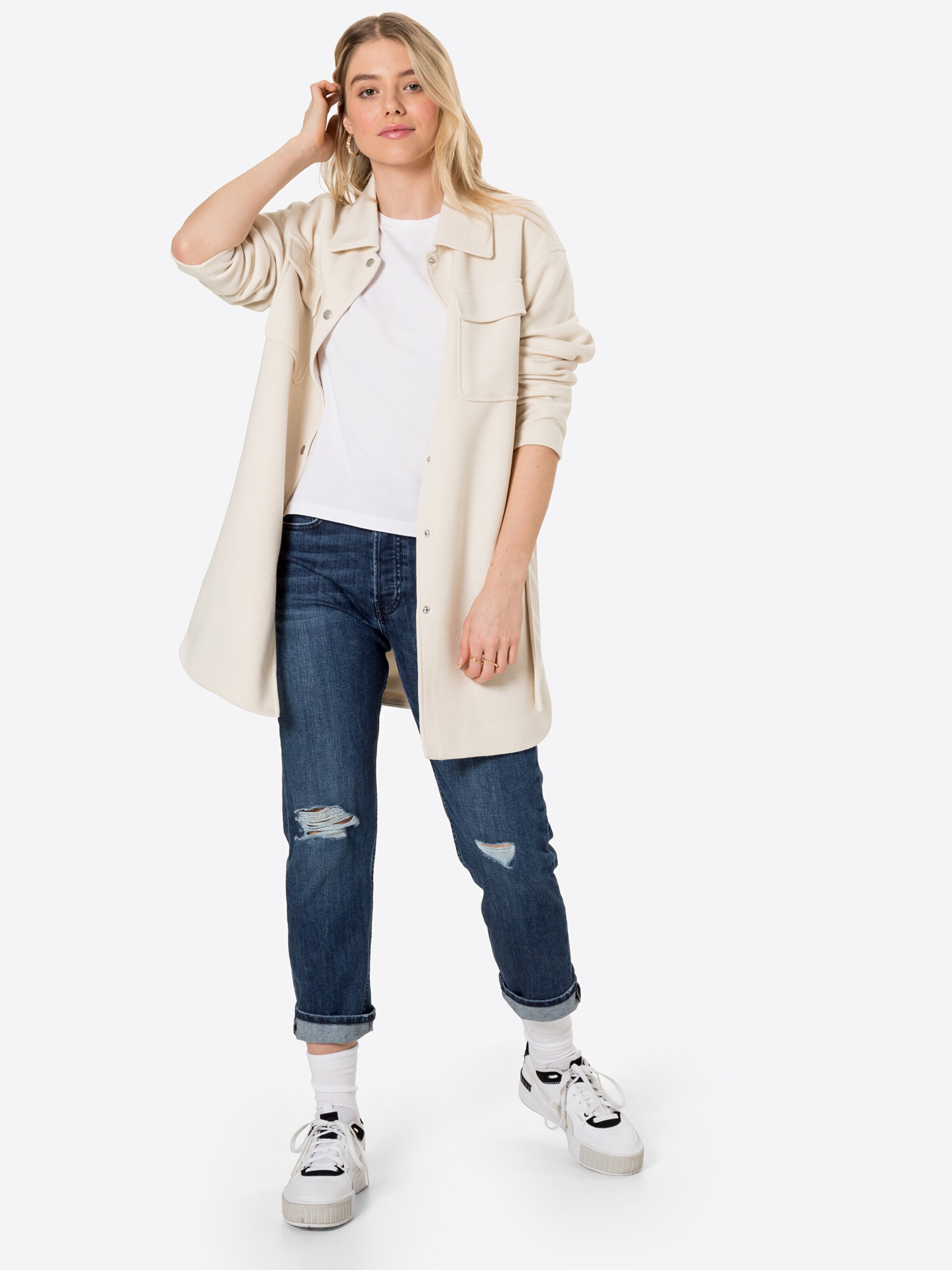 Frauen Shirts & Tops KnowledgeCotton Apparel Shirt 'ROSA' in Weiß - AJ85542 Frauen Shirts & Tops KnowledgeCotton Apparel Shirt 'ROSA' in Weiß - AJ85542