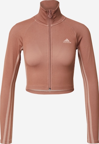 ADIDAS ORIGINALS - Cárdigan 'FIREBIRD' en lila: frente
