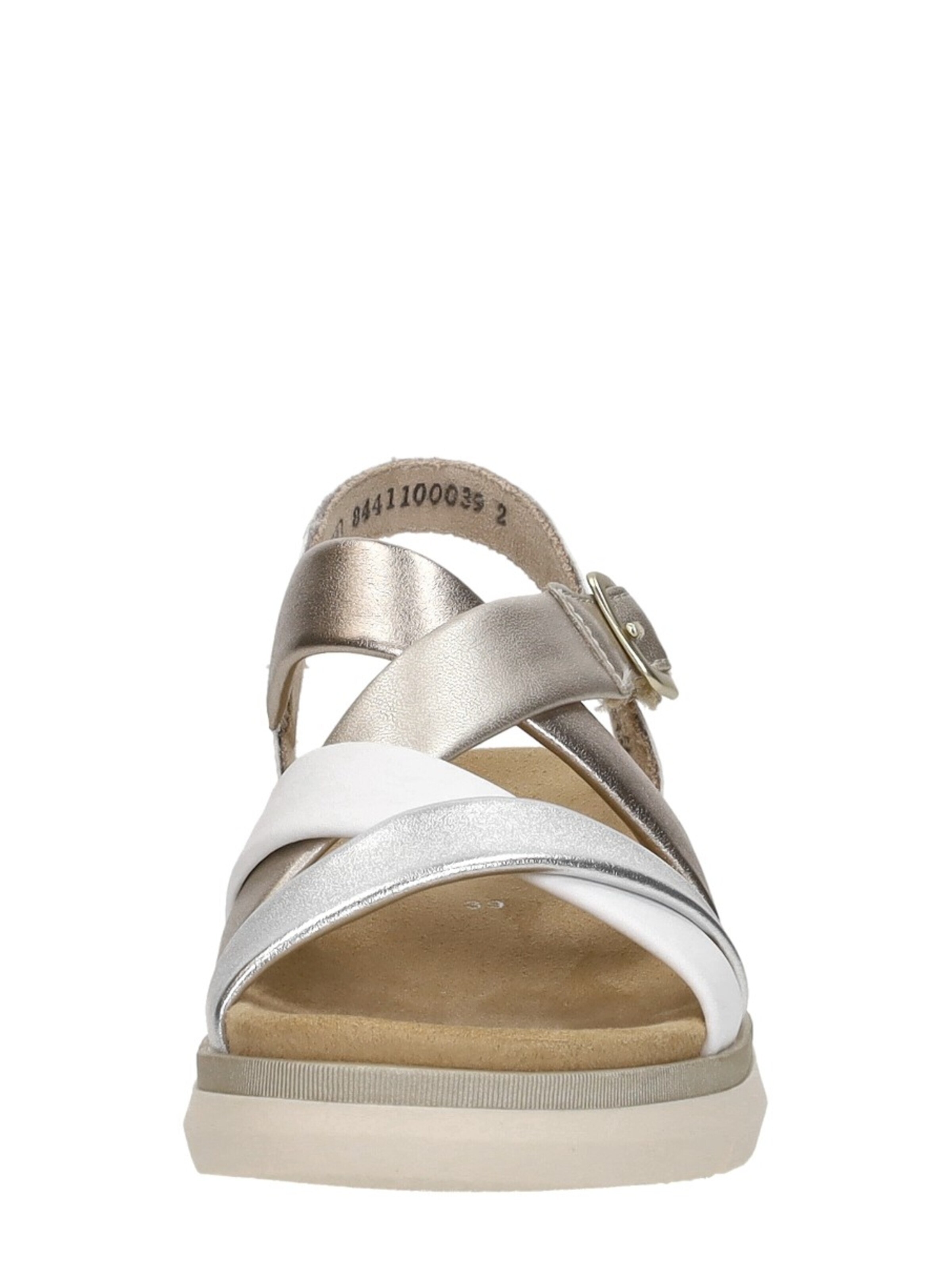 Sandales 'Sandalen Plat' REMONTE en blanc