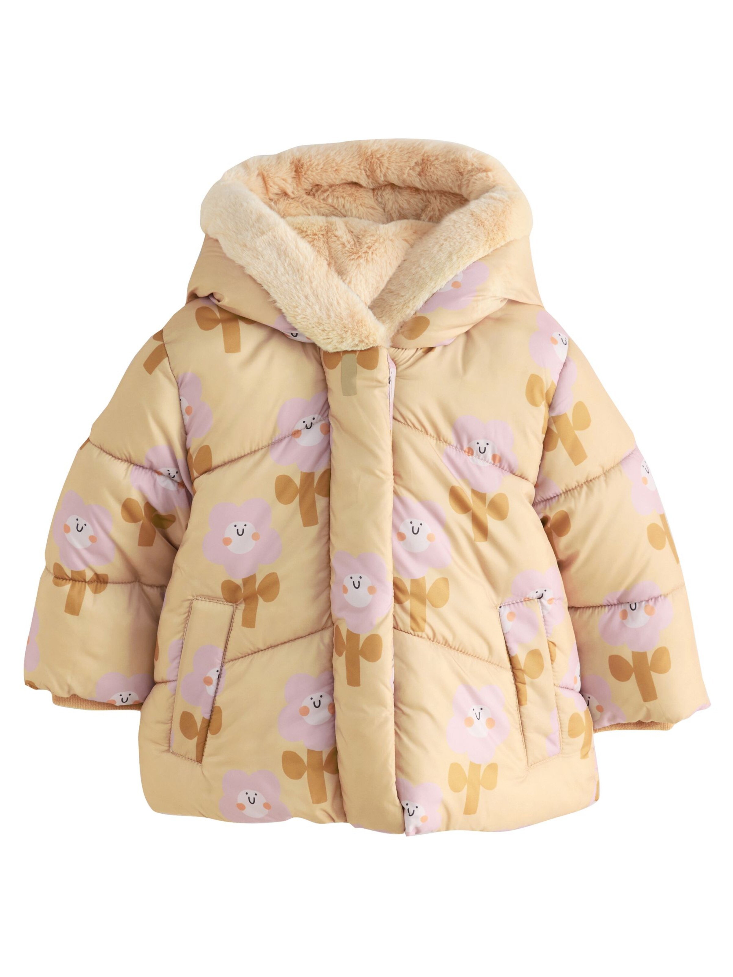 Next Демисезонная куртка в Желтый: спереди