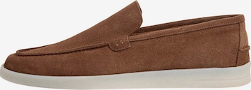 Mocassino di Hackett London in arancione: frontale