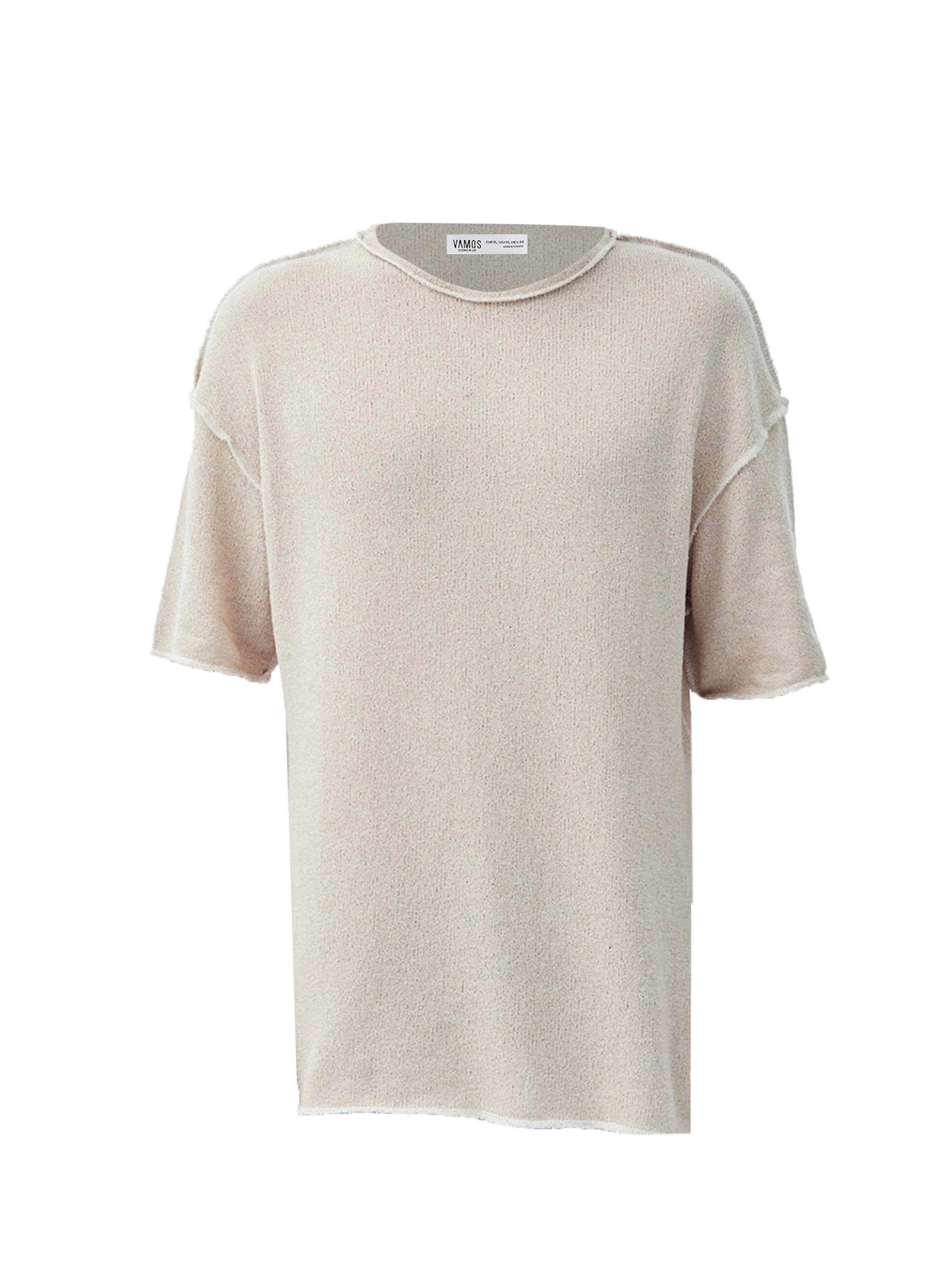 VAMOS CLO Футболка в Серый: спереди