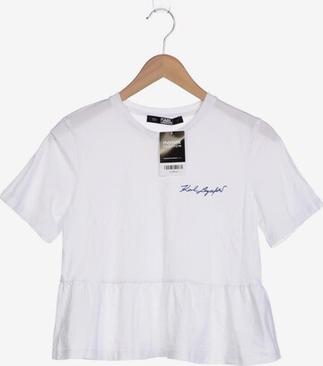 Karl Lagerfeld Top & Shirt in M in White: front