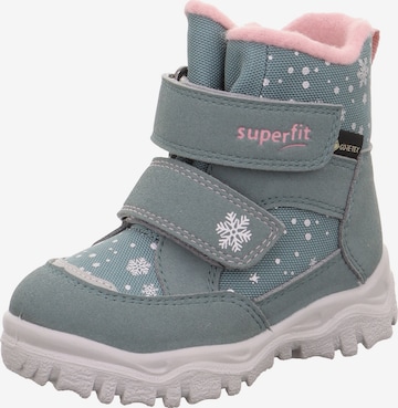 SUPERFIT Snowboots 'Husky 1' in Groen: voorkant