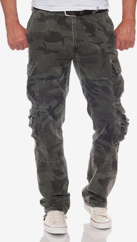 JETLAG Cargohose in Grün: Vorderseite