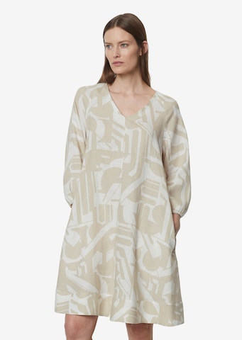 Marc O'Polo Dress in Beige: front