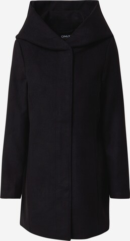 ONLY Between-Seasons Coat 'ONLNEWSEDONA CHAUD COAT OTW' in Black: front