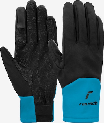 REUSCH Athletic Gloves 'Vertical TOUCH-TEC™' in Blue: front