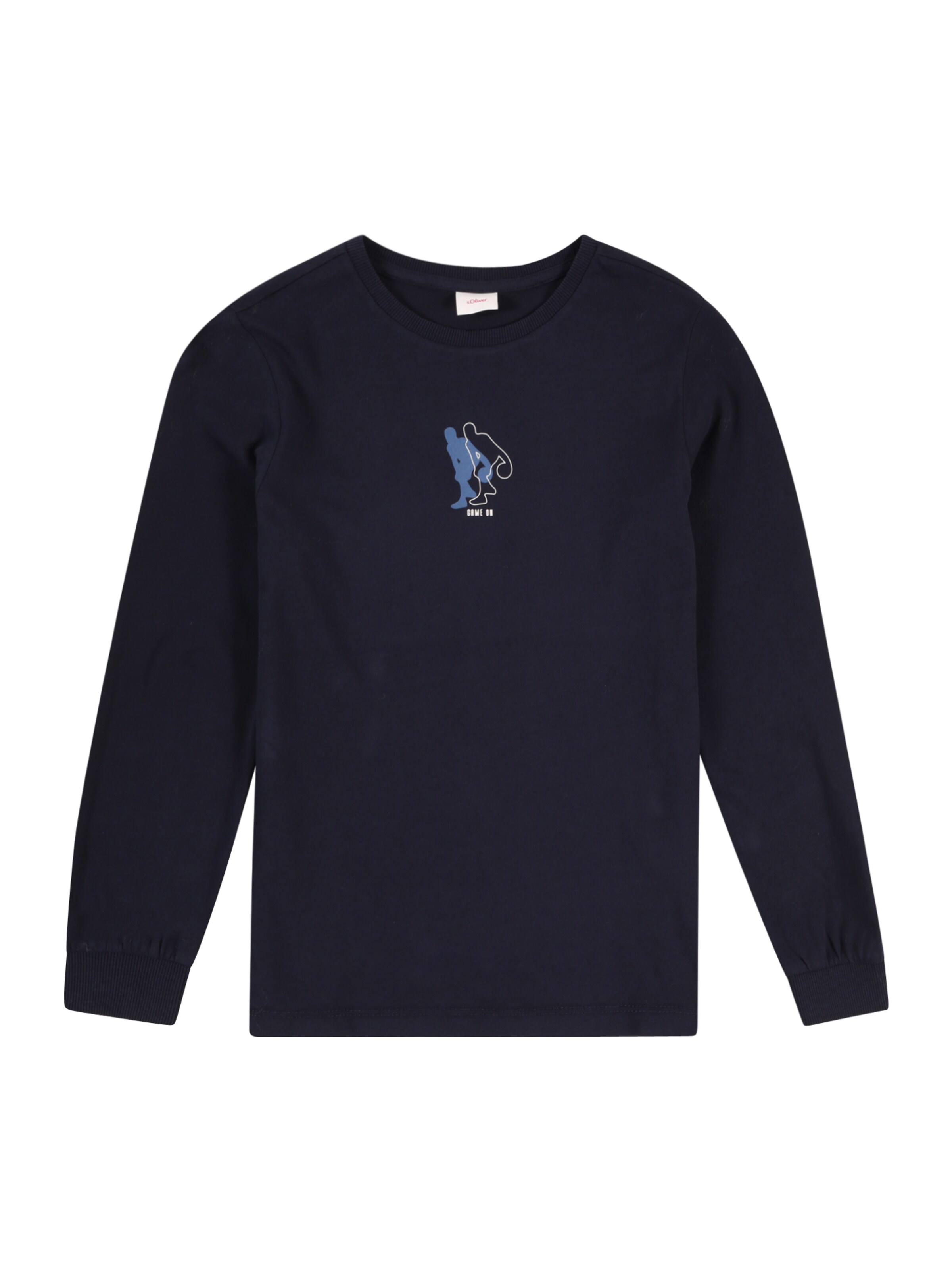 T-Shirt s.Oliver en bleu : devant