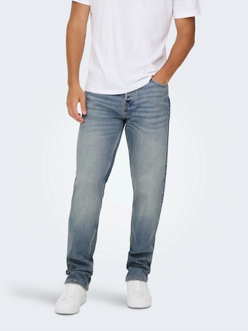 Only & Sons Regular Jeans 'ONSEdge' in Blue: front
