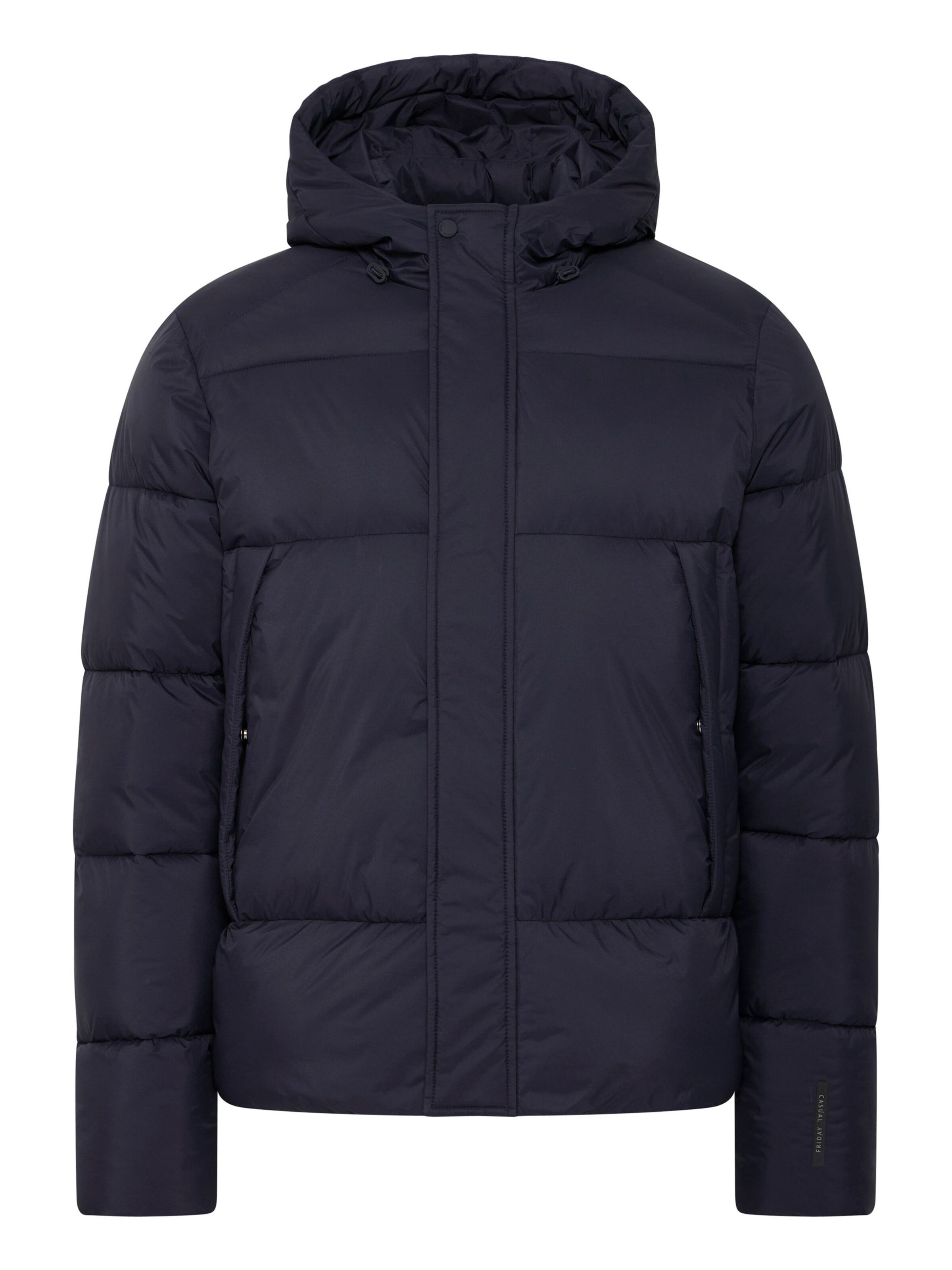 Casual Friday Winter Jacket 'Austin' in Blue: front