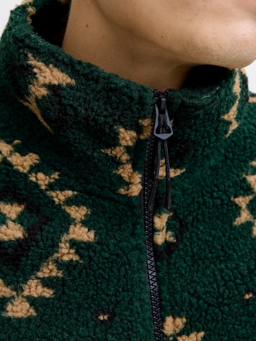 Jachetă  fleece 'JOREDDIE' de la JACK & JONES pe verde