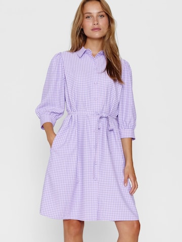 Robe ' NUDERYA DRESS ' NÜMPH en rose : devant